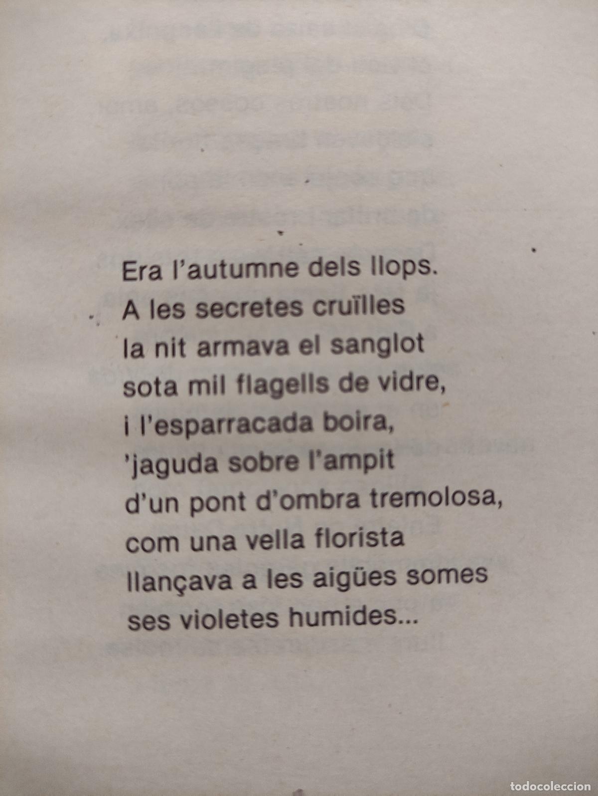 Libros: CINQUENA ELEGIA - AGUSTI BARTRA - CARLOS SAPENA - limitada y numerada - Foto 2