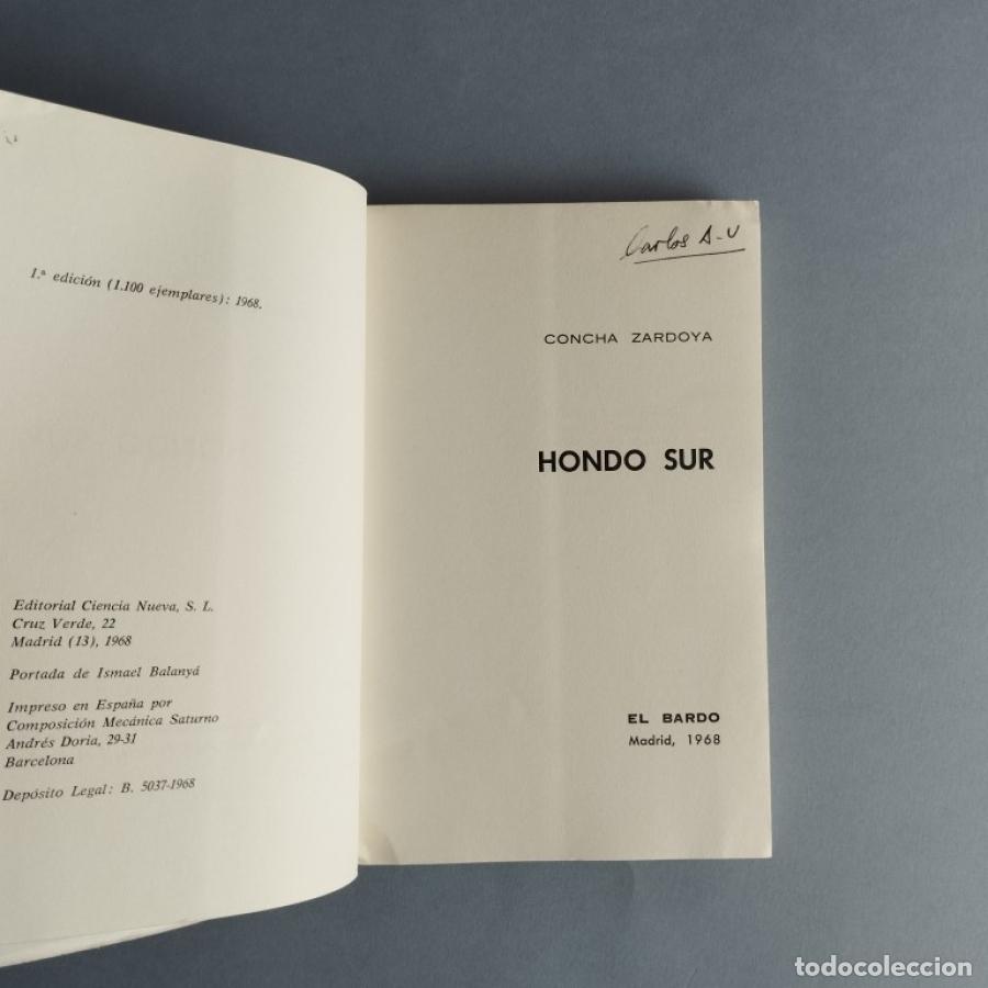 Libros: HONDO SUR. - ZARDOYA, Concha. - Foto 2