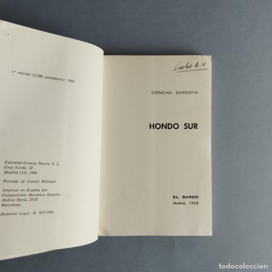 Libros: HONDO SUR. - ZARDOYA, Concha. - Foto 3
