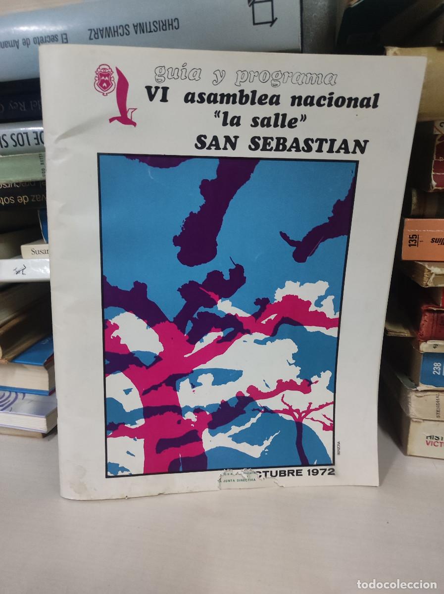 Libros: GUIA Y PROGRAMA VI ASAMBLEA NACIONAL LA SALLE SAN SEBASTIAN - Foto 1