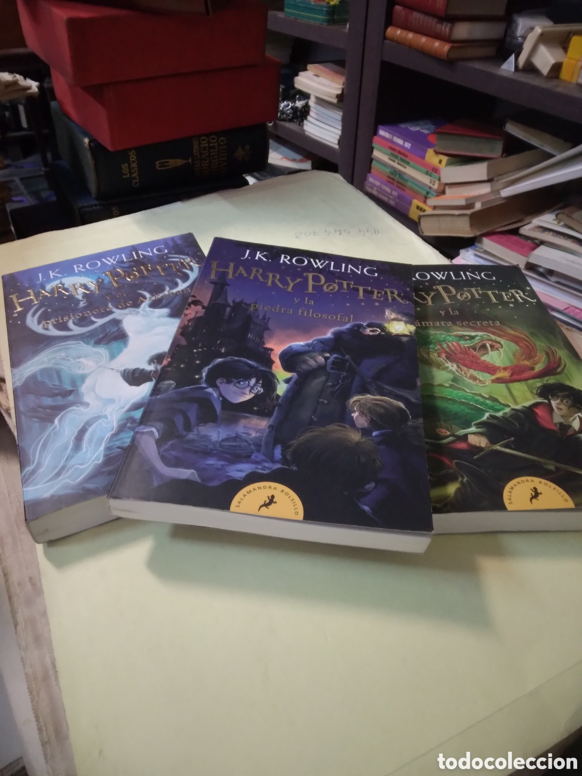 Libros: J.K. Rowling, Harry Potter, 3 tomos, SALAMANDRA - Foto 2