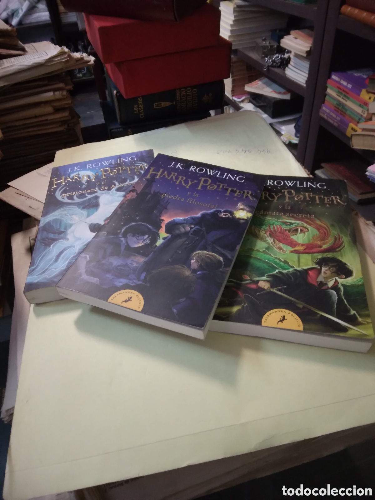 Libros: J.K. Rowling, Harry Potter, 3 tomos, SALAMANDRA - Foto 1