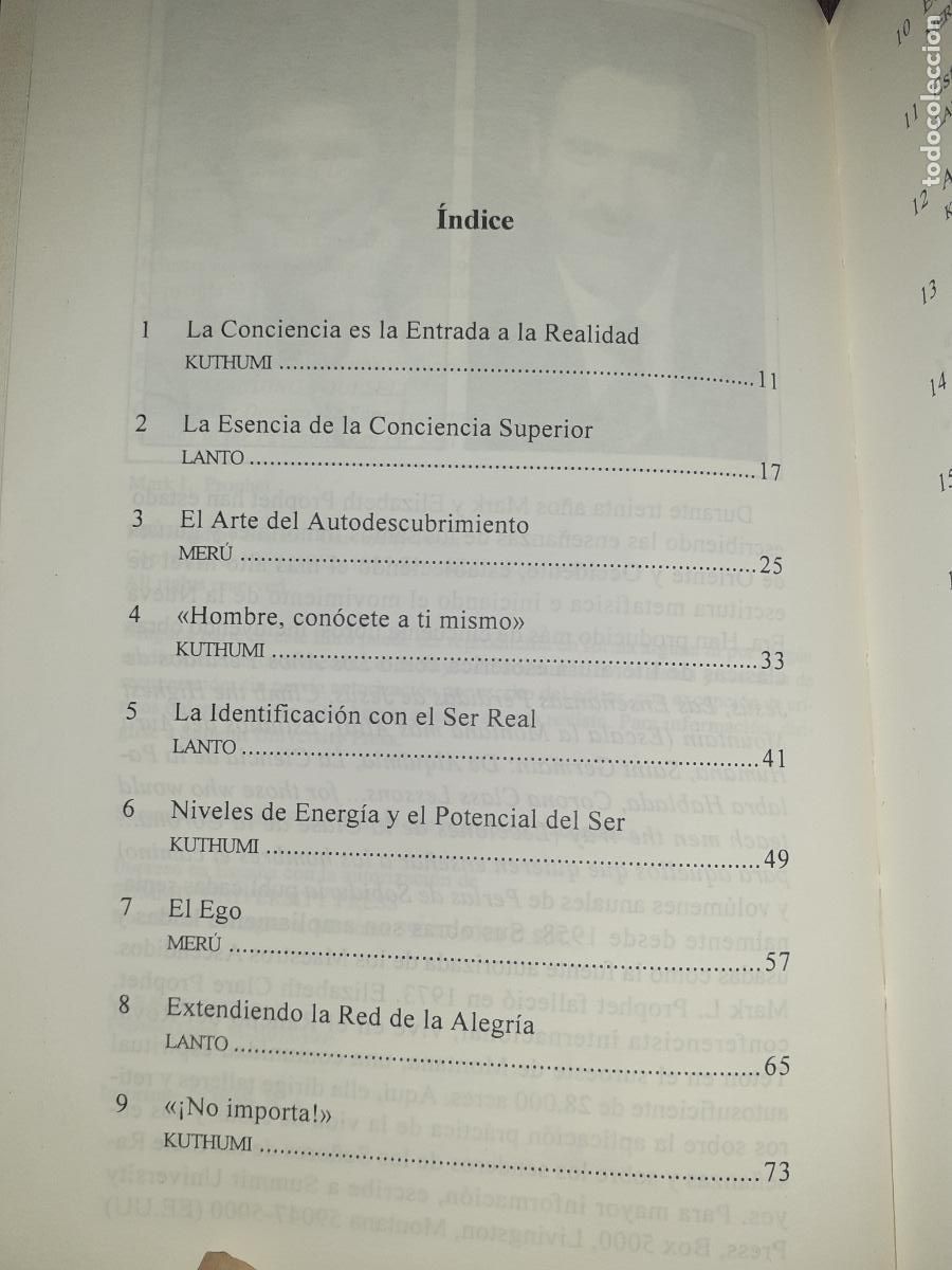 Libros: LA COMPRENSION DE SI MSMO - METAFISICA - MARK PROPHET - Foto 3