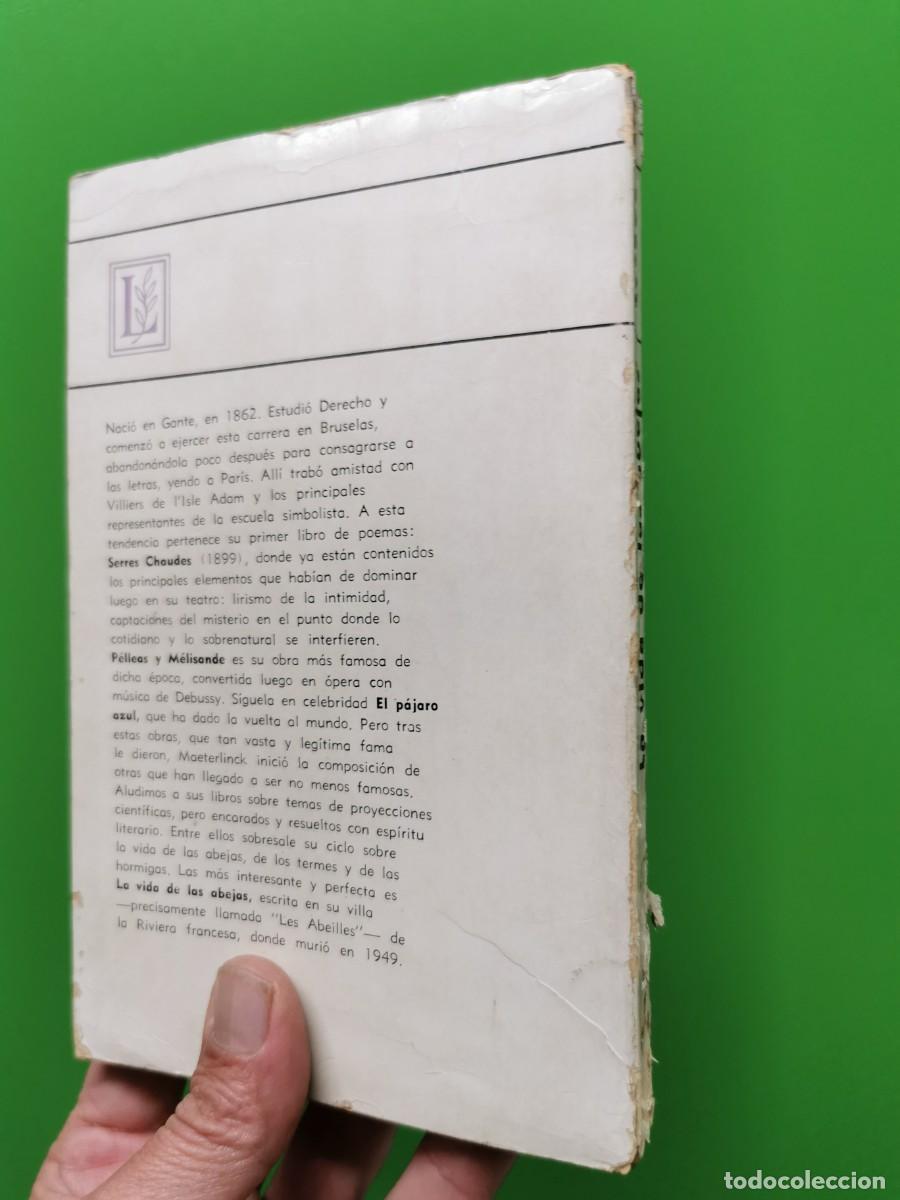 Libros: LA VIDA DE LAS ABEJAS MAURICE MAETERLINK - Foto 2