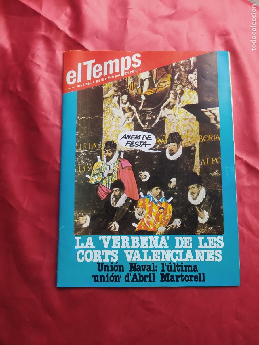Libros: El Temps. N&ordm; 1. Catal&aacute;n. 1983. CO.1178 - Foto 1