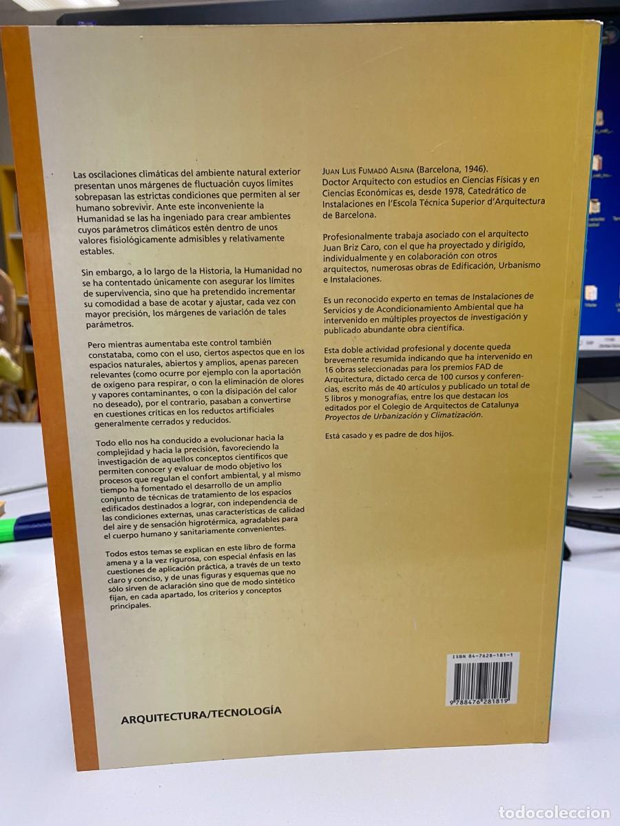 Libros: Climatizaci&oacute;n de edificios - Juan Luis Fumad&oacute; Alsina - Ediciones del Serbal, 1996 - Foto 2