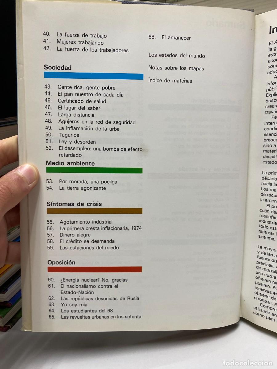 Libros: Atlas del estado del mundo - Michael Kidron - Ediciones del Serbal, 1982 - Foto 3