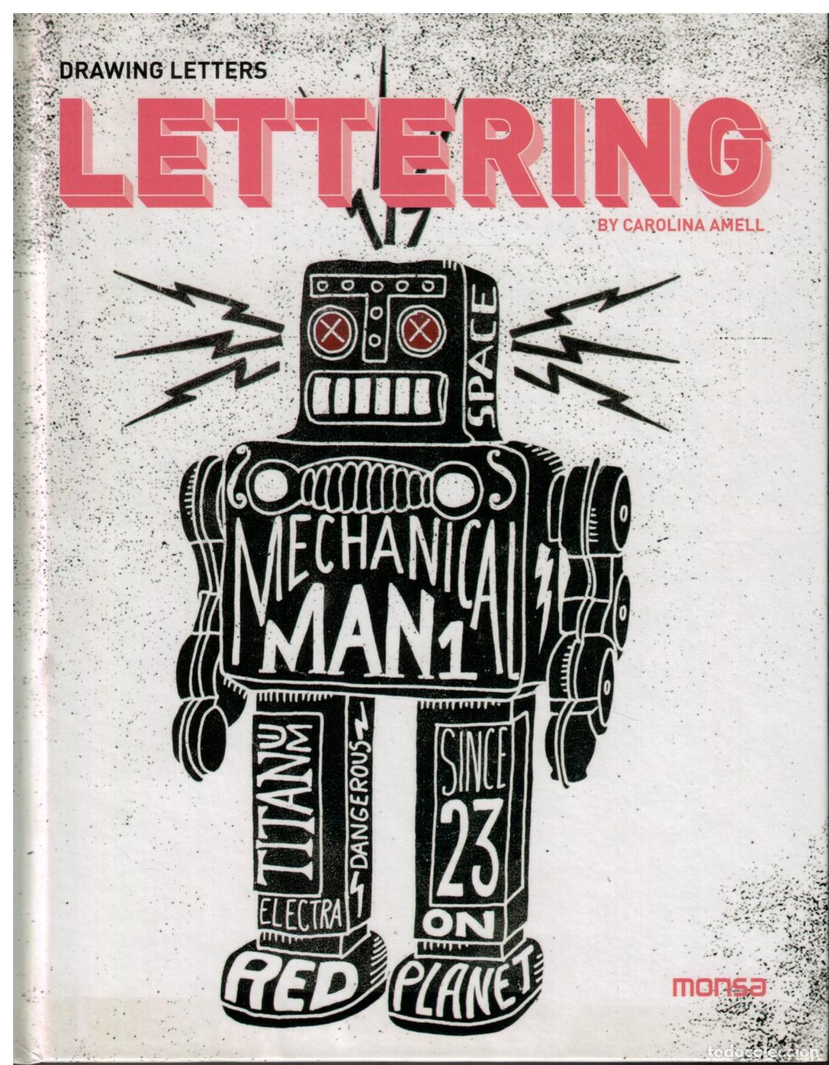 Libri di seconda mano: Drawing letters. Lettering - Amell, Carolina / Varios autores