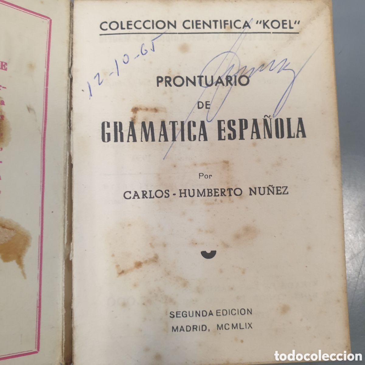 Libros: Gram&aacute;tica Espa&ntilde;ola 2 edici&oacute;n - Foto 2