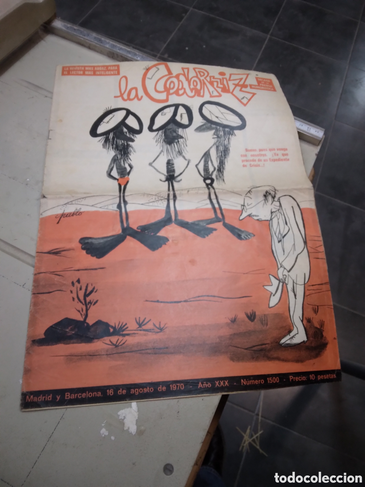 Libros: La codorniz, 16 dw agosto de 1970,10 pesetas - Foto 1