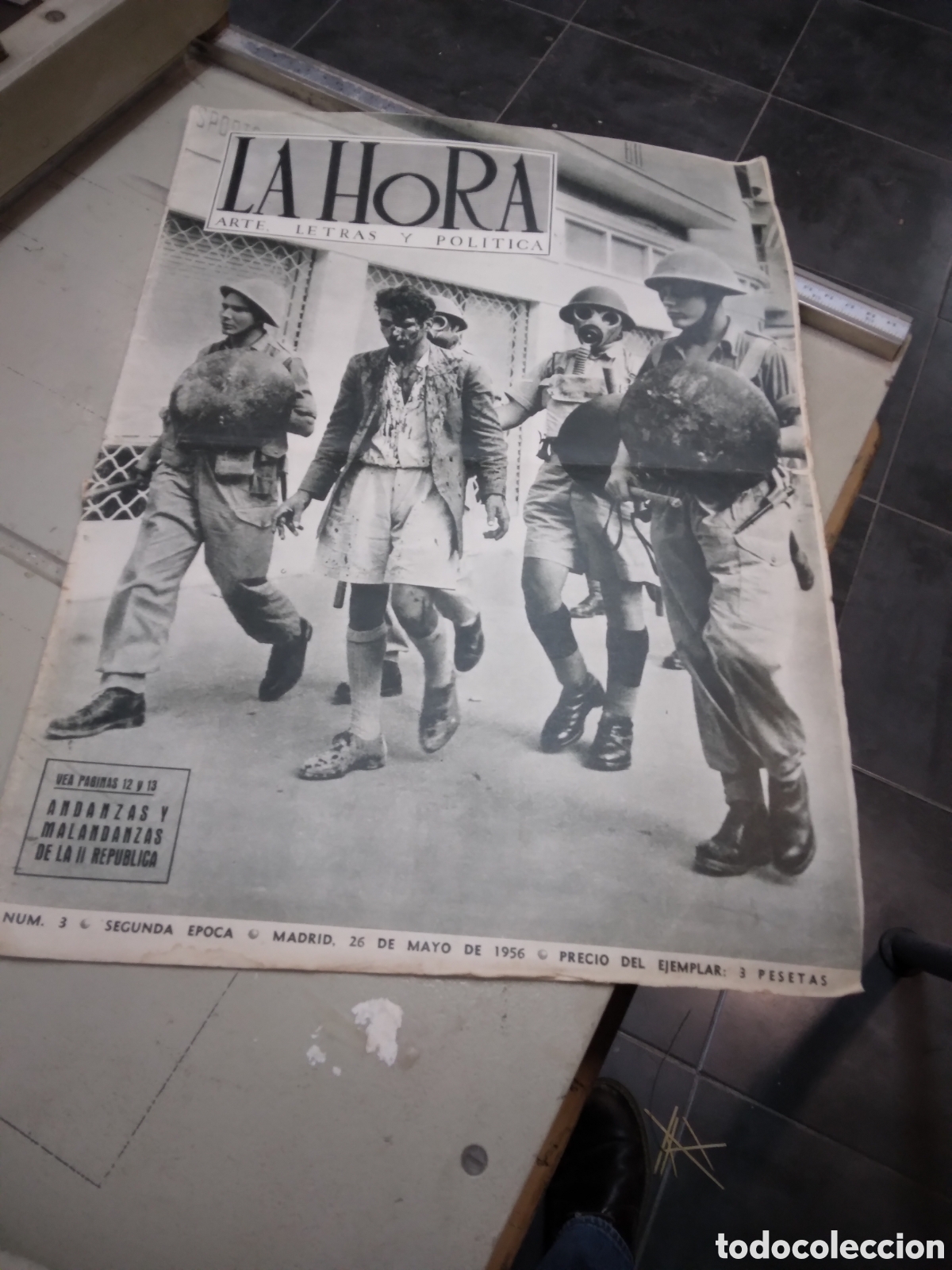 Libros: La hora, 26 de.mayo 1956, 3 - Foto 1
