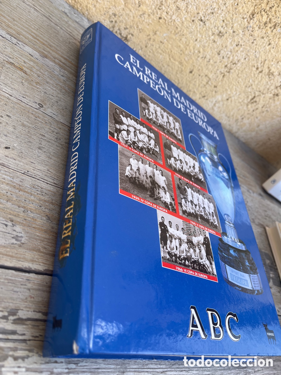 Libros: EL REAL MADRID CAMPE&Oacute;N DE EUROPA. ABC. - Foto 3