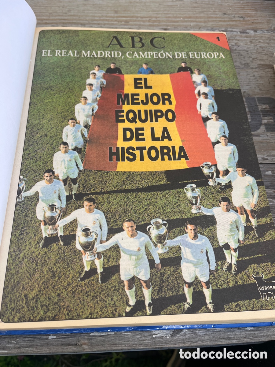 Libros: EL REAL MADRID CAMPE&Oacute;N DE EUROPA. ABC. - Foto 4
