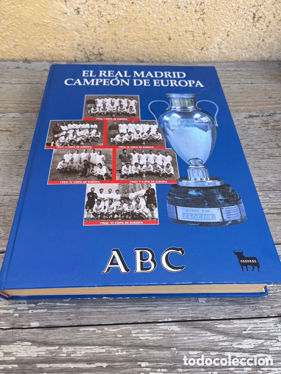 Libros: EL REAL MADRID CAMPE&Oacute;N DE EUROPA. ABC. - Foto 1