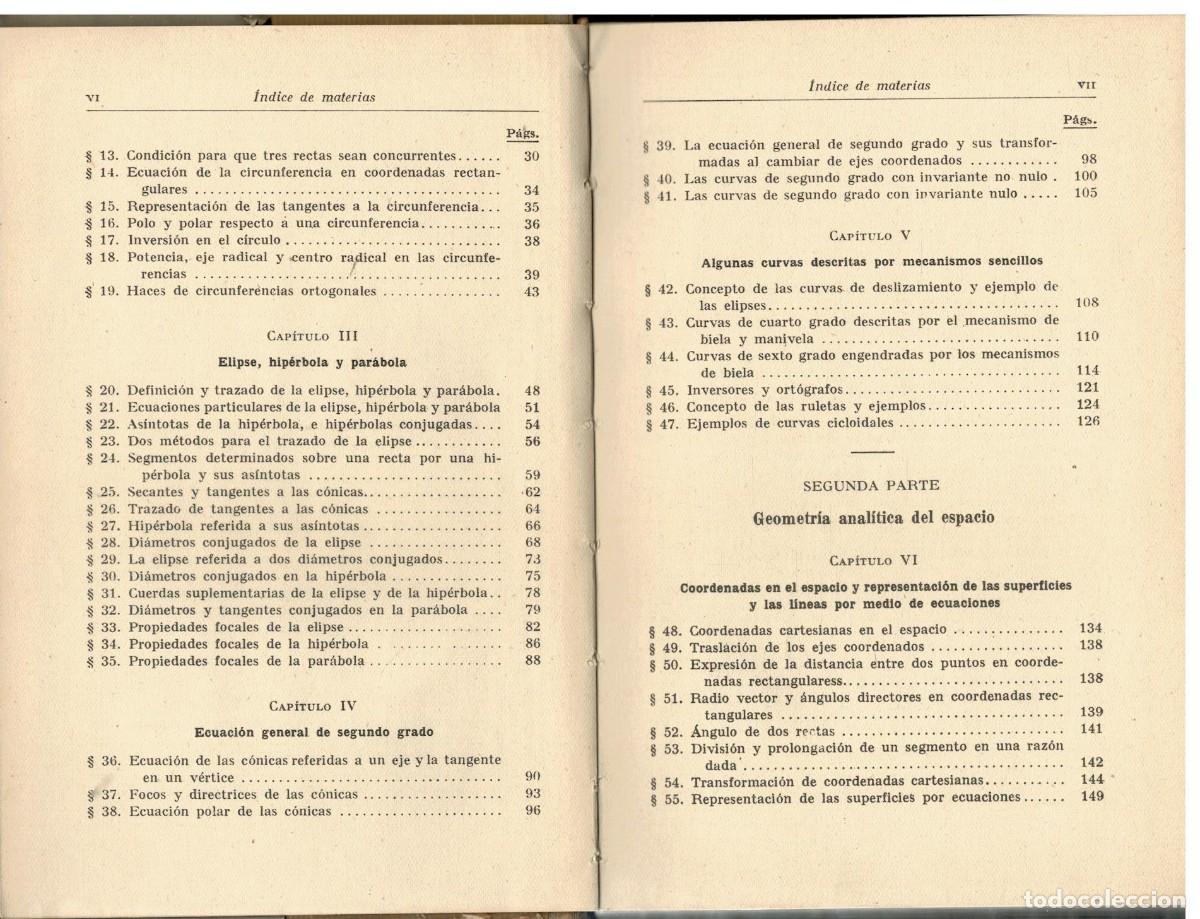 Libros: GEOMETR&Iacute;A ANAL&Iacute;TICA. - Foto 3