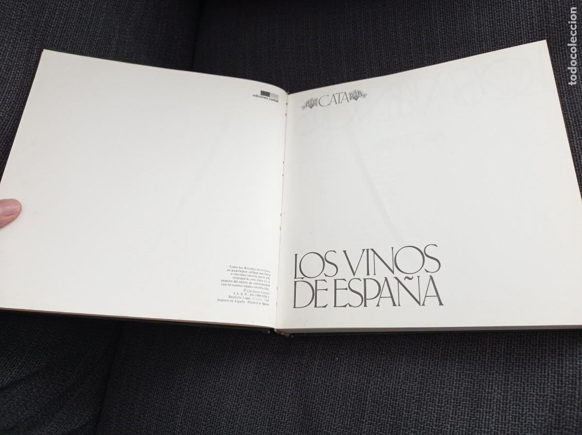 Libros: Libro Los vinos de Espa&ntilde;a. Ediciones Castell 1988. - Foto 4