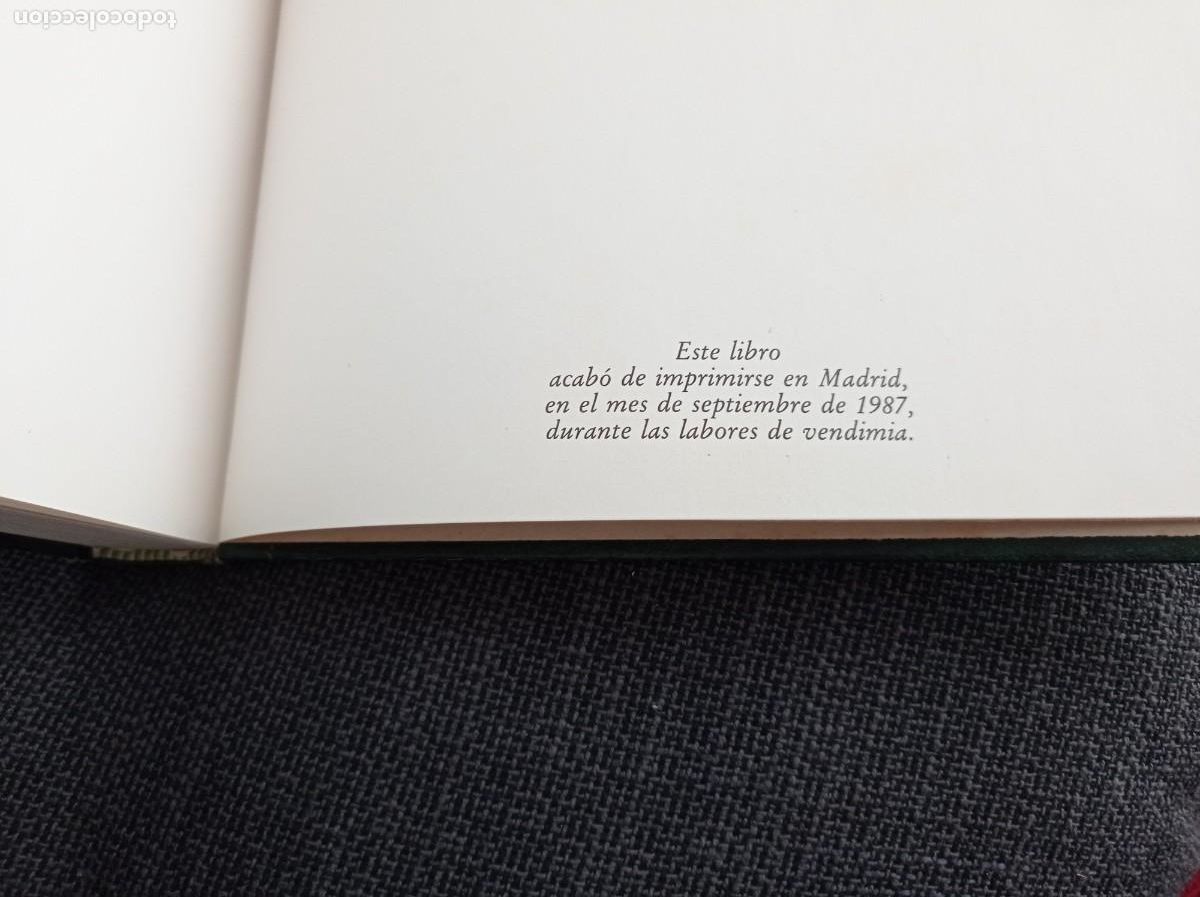 Libros: Libro Los vinos de Espa&ntilde;a. Ediciones Castell 1988. - Foto 11