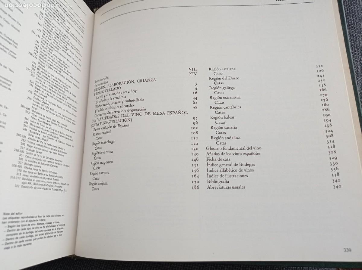 Libros: Libro Los vinos de Espa&ntilde;a. Ediciones Castell 1988. - Foto 12