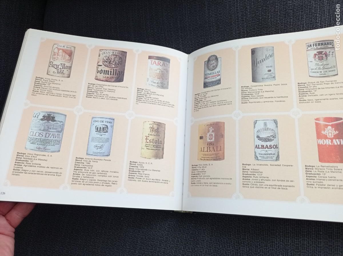 Libros: Libro Los vinos de Espa&ntilde;a. Ediciones Castell 1988. - Foto 13