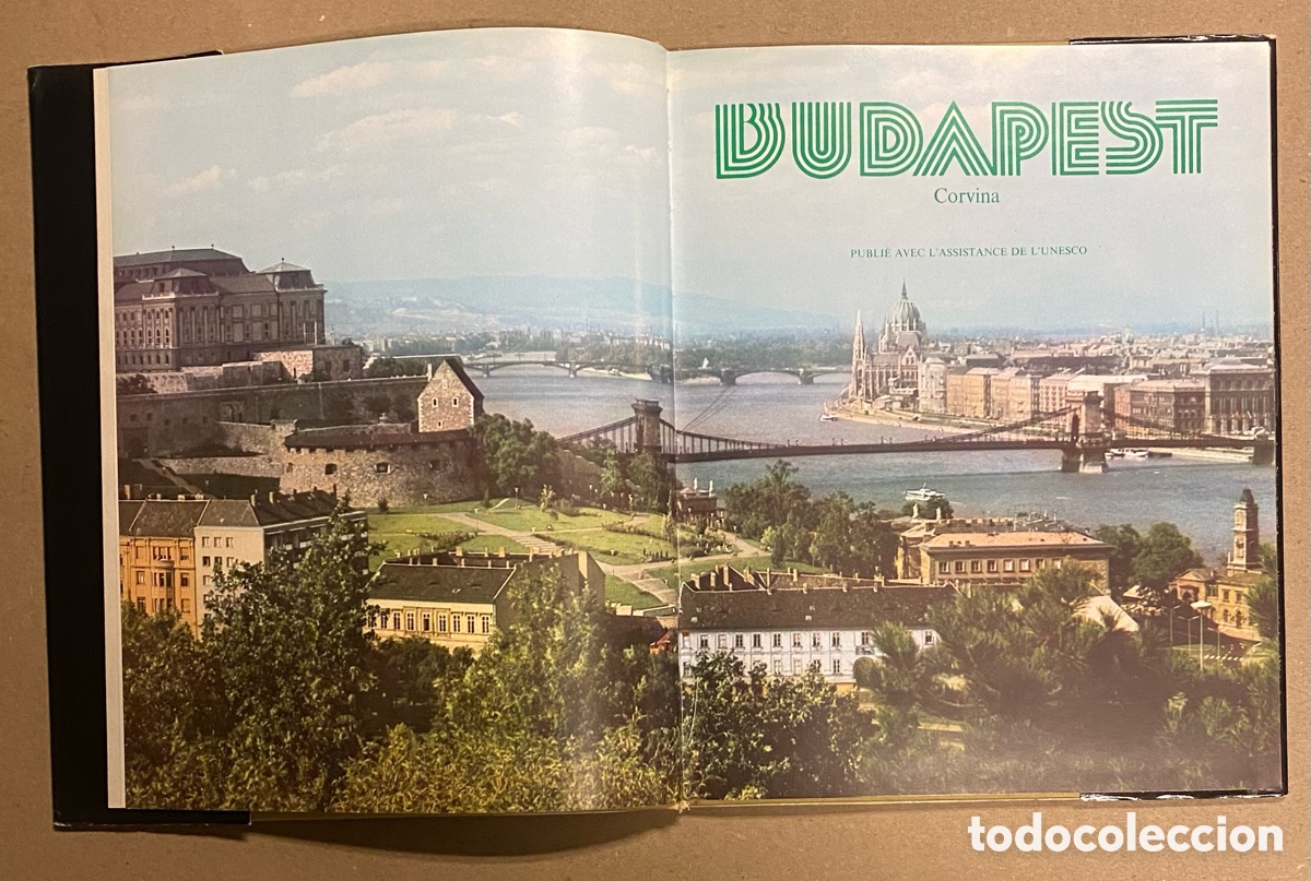 Libros: BUDAPEST, 64 PHOTOGRAPHIES EN COLOUR. CORVINA. - Foto 2