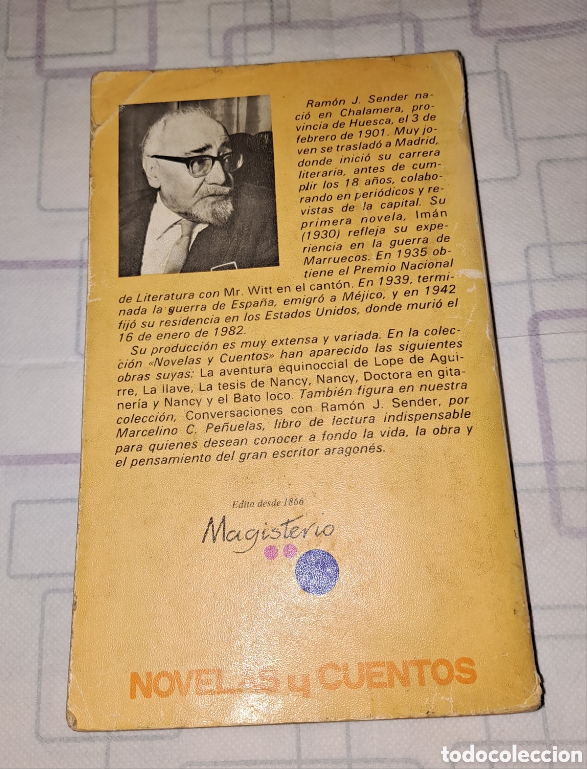 Libros: LA TESIS DE NANCY, DE RAMON J. SENDER - Foto 2