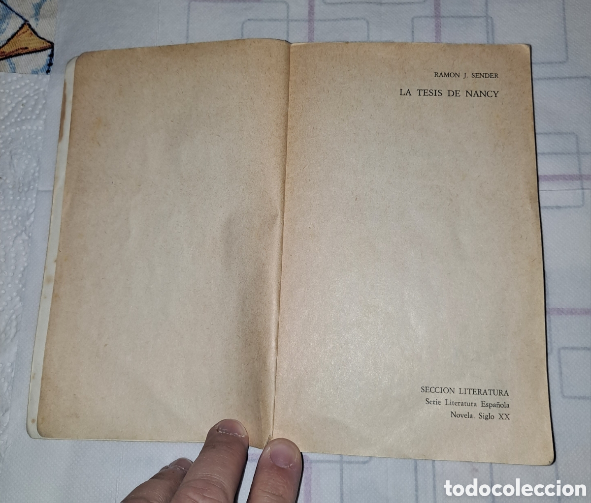 Libros: LA TESIS DE NANCY, DE RAMON J. SENDER - Foto 8