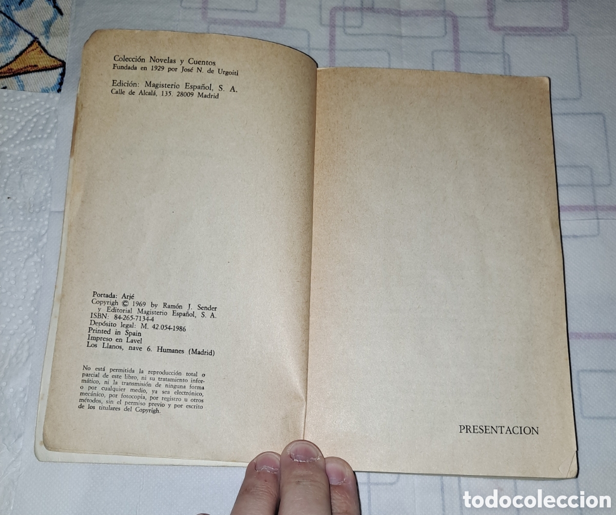 Libros: LA TESIS DE NANCY, DE RAMON J. SENDER - Foto 10