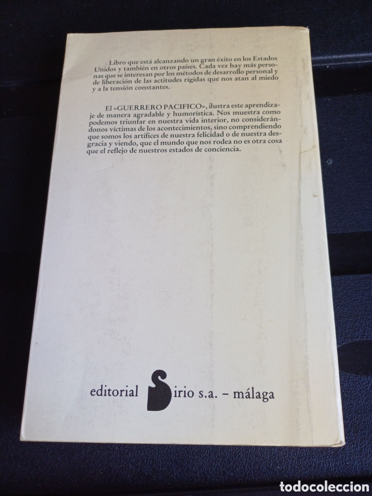 Libros: El guerrero pacifico Dan Millman Editorial Sirio Malaga - Foto 2