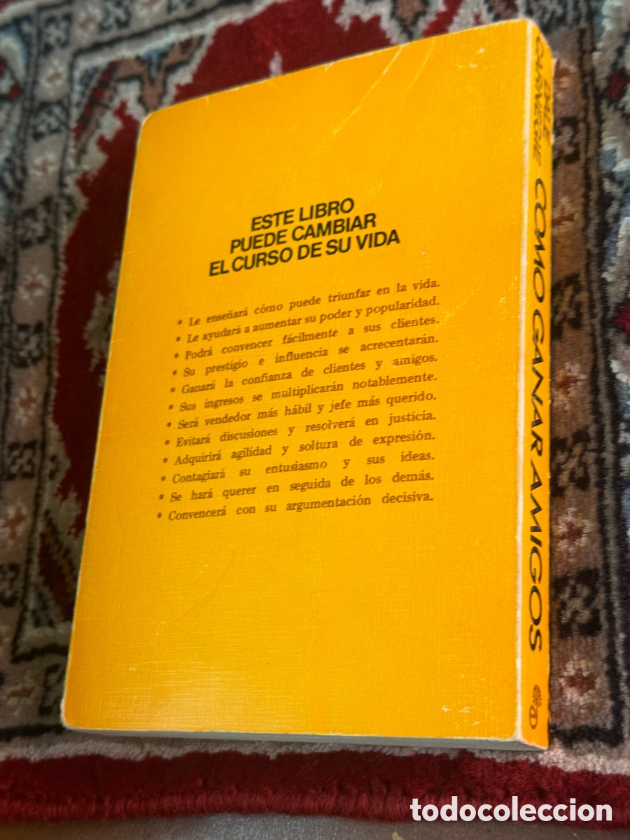 Libros: C&oacute;mo ganar amigos Dale Carnegie 1976 - Foto 5