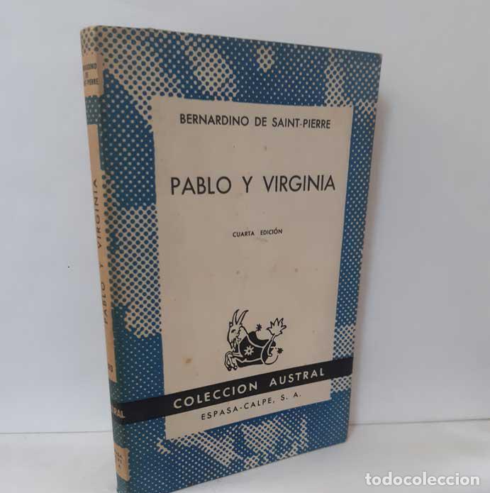 Libros: PABLO Y VIRGINIA - SAINT-PIERRE, BERNARDINO DE - Foto 1