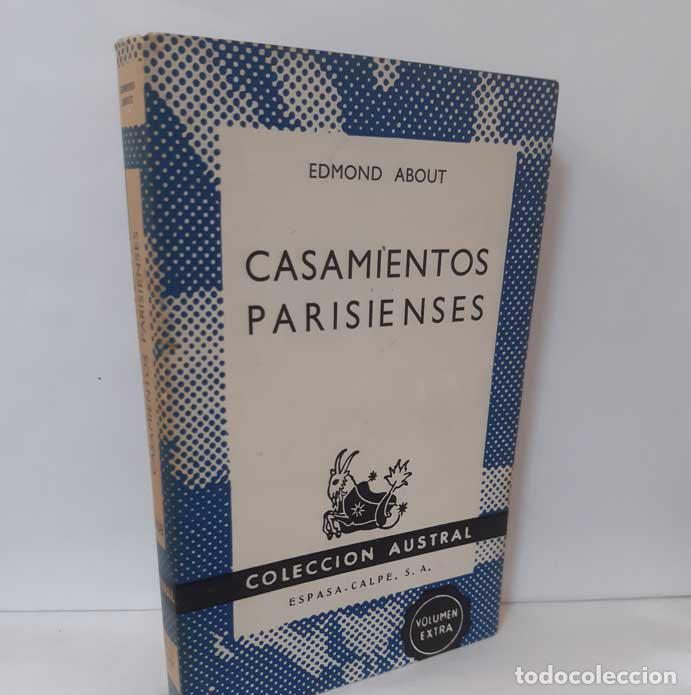 Libros: CASAMIENTOS PARISIENSES - ABOUT, EDMONT - Foto 1