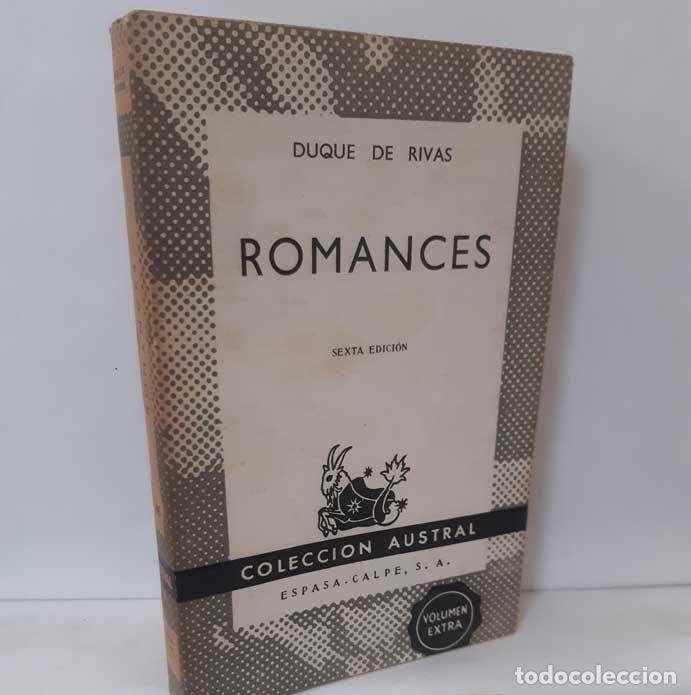 Libros: ROMANCES - DUQUE DE RIVAS - Foto 1