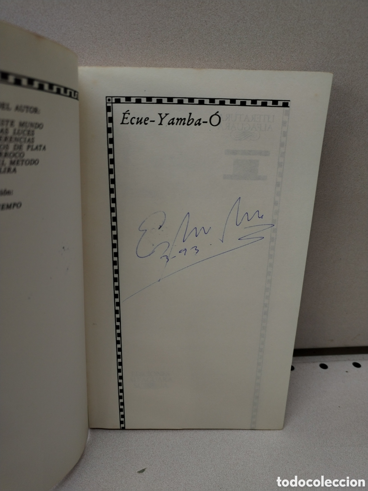 Libros: Ecu&eacute;-Yamba-O - Alejo Carpentier - Foto 2