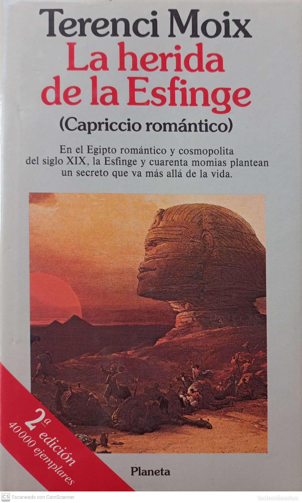 Libros: La herida de la Esfinge - Terenci Moix - Foto 1