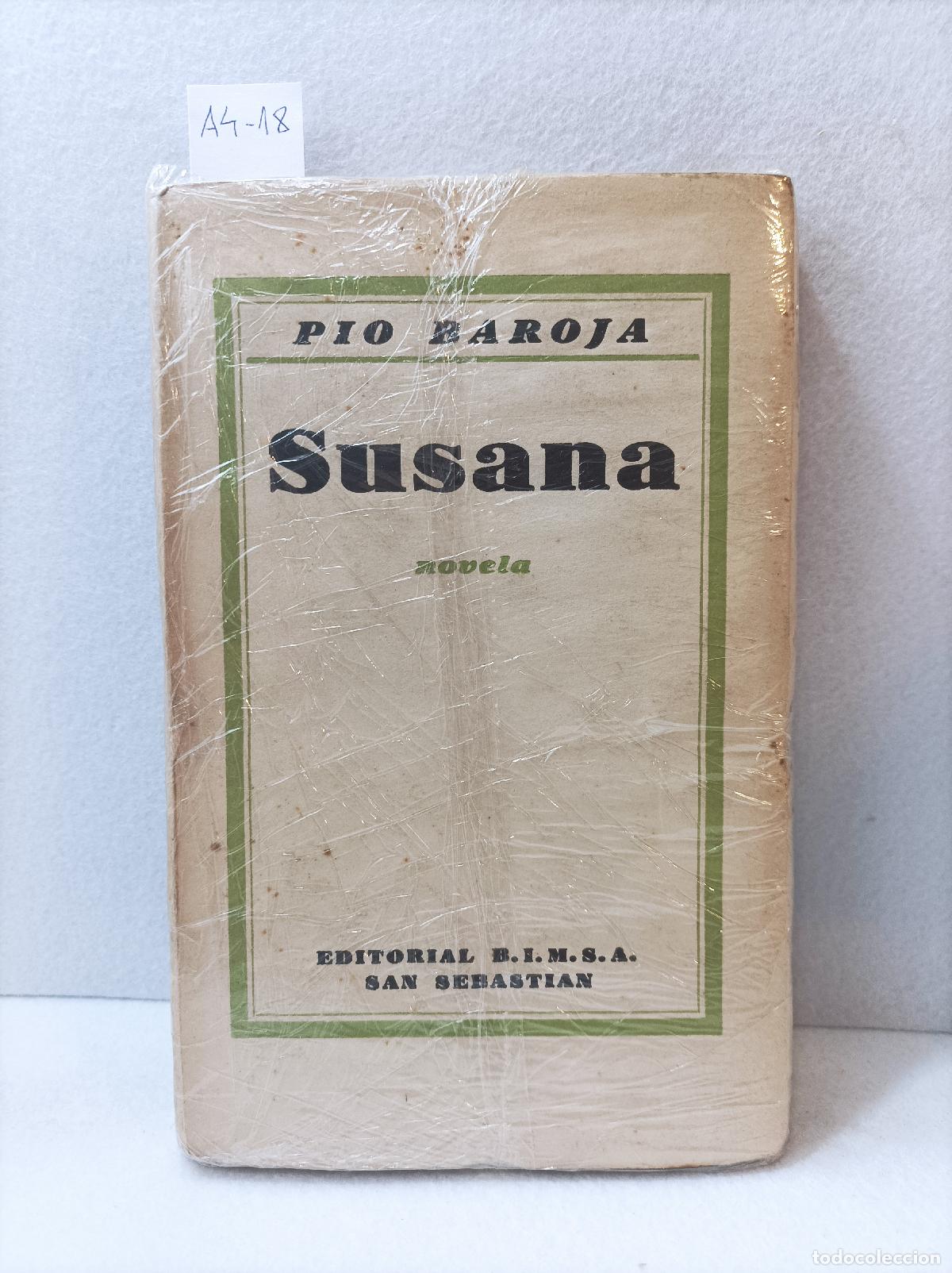 Libros: BAROJA, P&iacute;o: - Susana. - Foto 1
