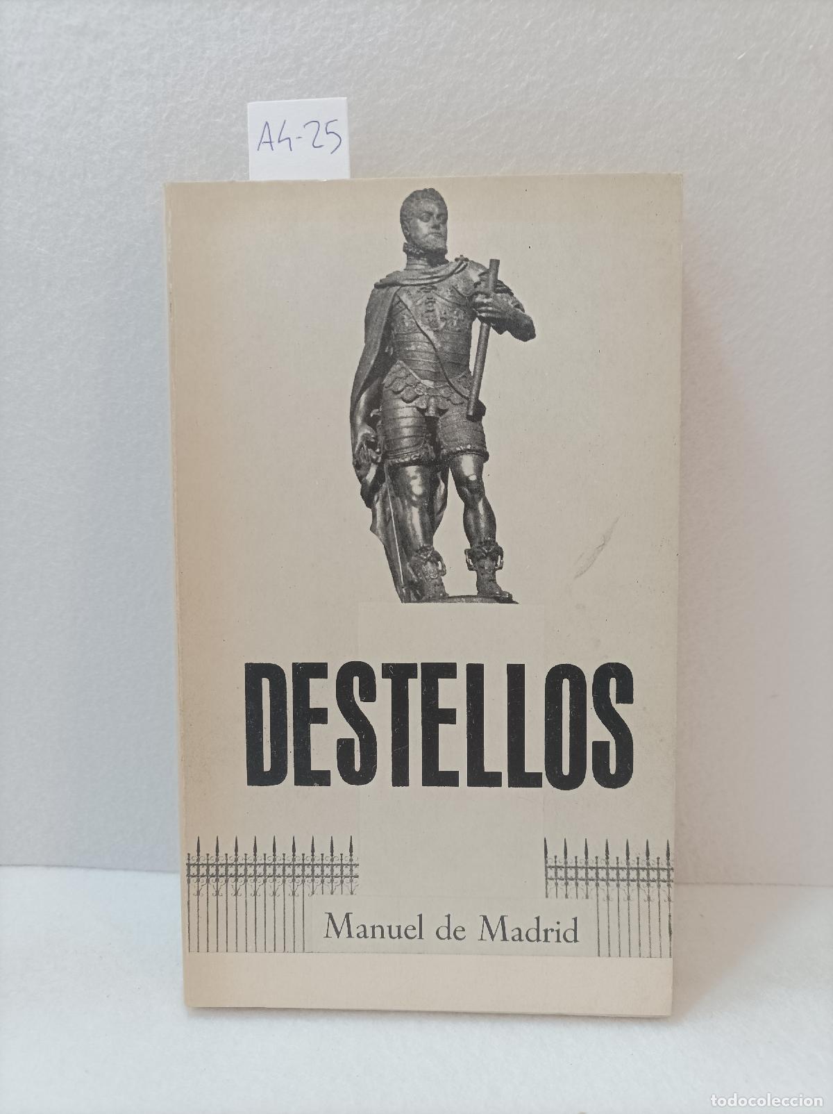 Libros: MADRID, Manuel de: - Destellos. - Foto 1