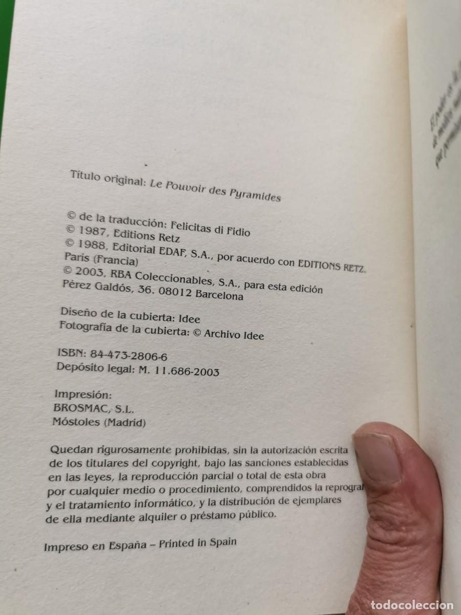 Libros: EL PODER DE LAS PIR&Aacute;MIDES - ANNIE HASCH - Foto 3