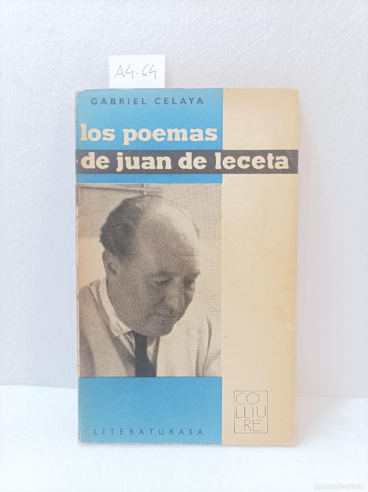 Libros: CELAYA, Gabriel: - Los poemas de Juan de Leceta. - Foto 1