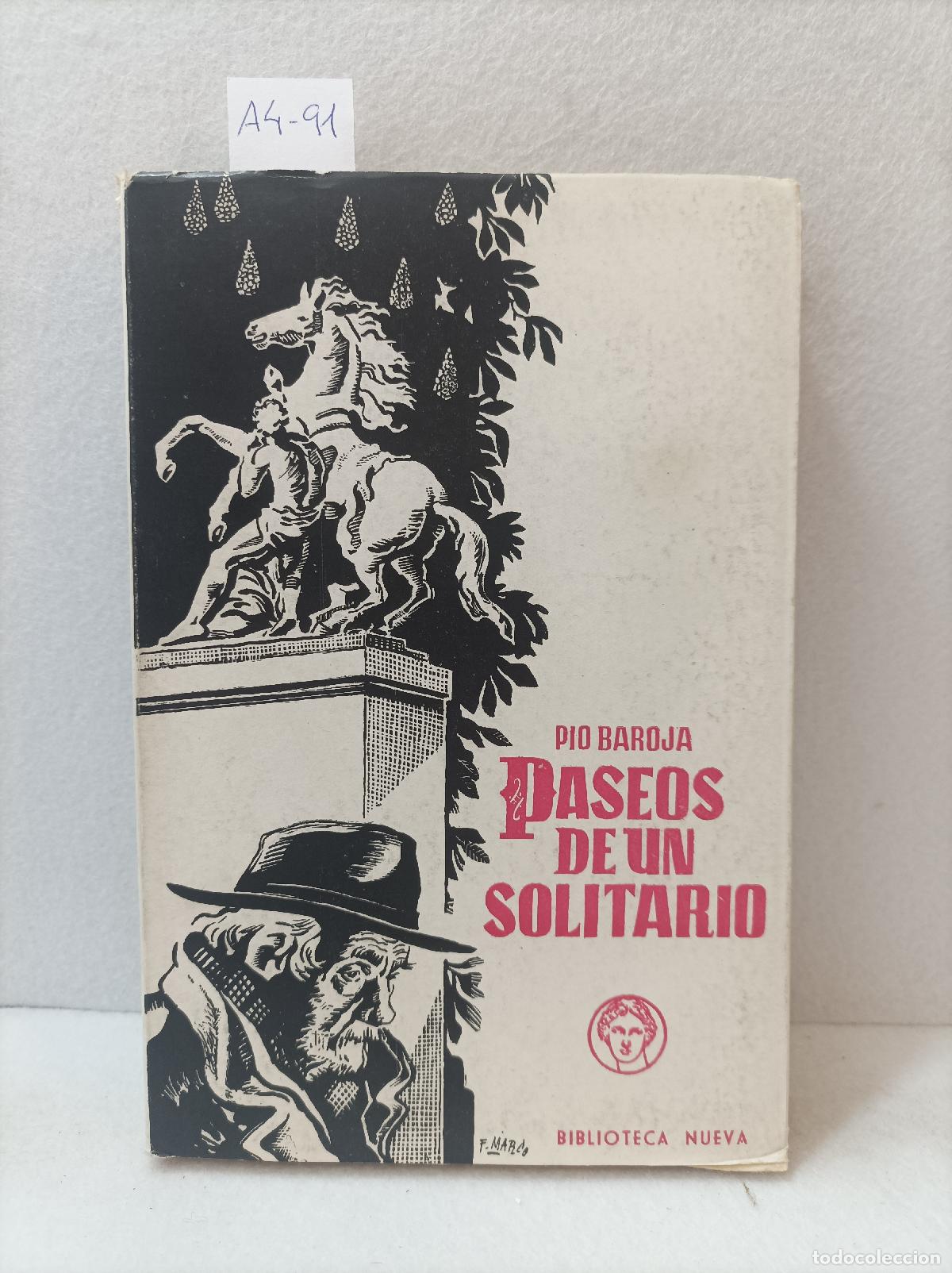 Libros: BAROJA, P&iacute;o: - Paseos de un solitario. - Foto 1
