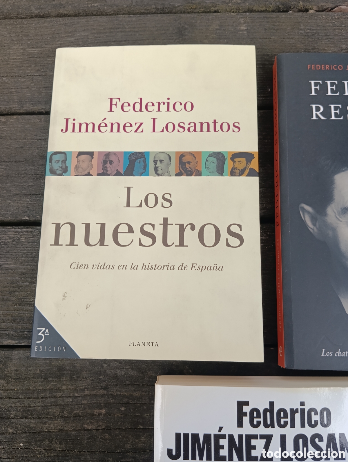 Libros: LOTE LIBROS FEDERICO JIM&Eacute;NEZ LOSANTOS. - Foto 2
