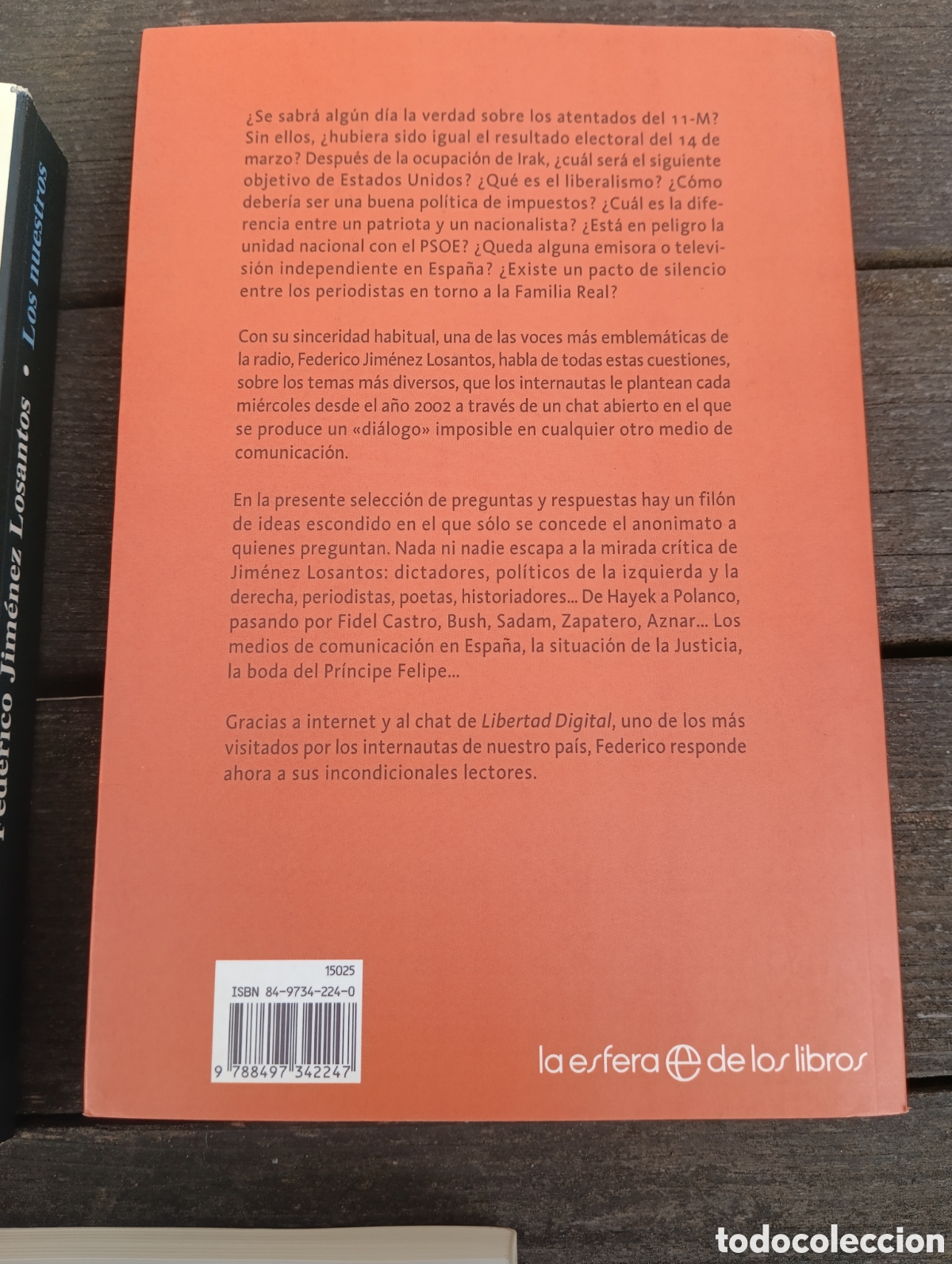 Libros: LOTE LIBROS FEDERICO JIM&Eacute;NEZ LOSANTOS. - Foto 7