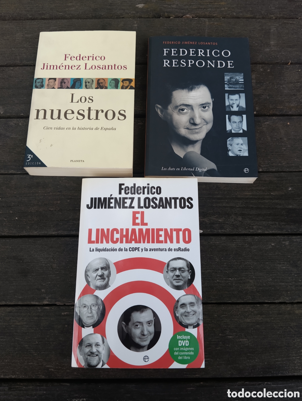 Libros: LOTE LIBROS FEDERICO JIM&Eacute;NEZ LOSANTOS. - Foto 1