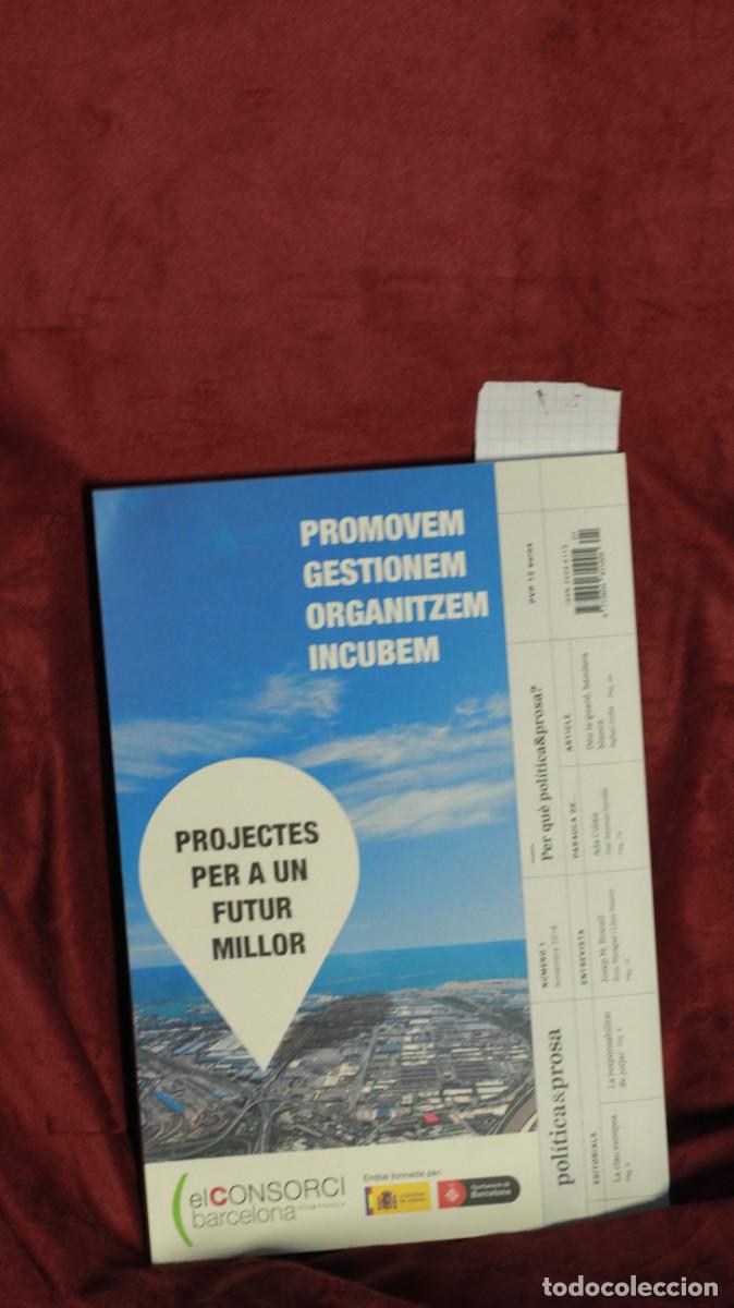 Libros: POL&Iacute;TICA I PROSA - N&Uacute;MERO 1 - Foto 2