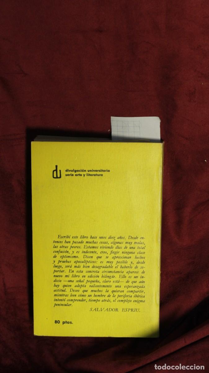 Libros: La pell de brau.- Espriu, Salvador - Foto 2