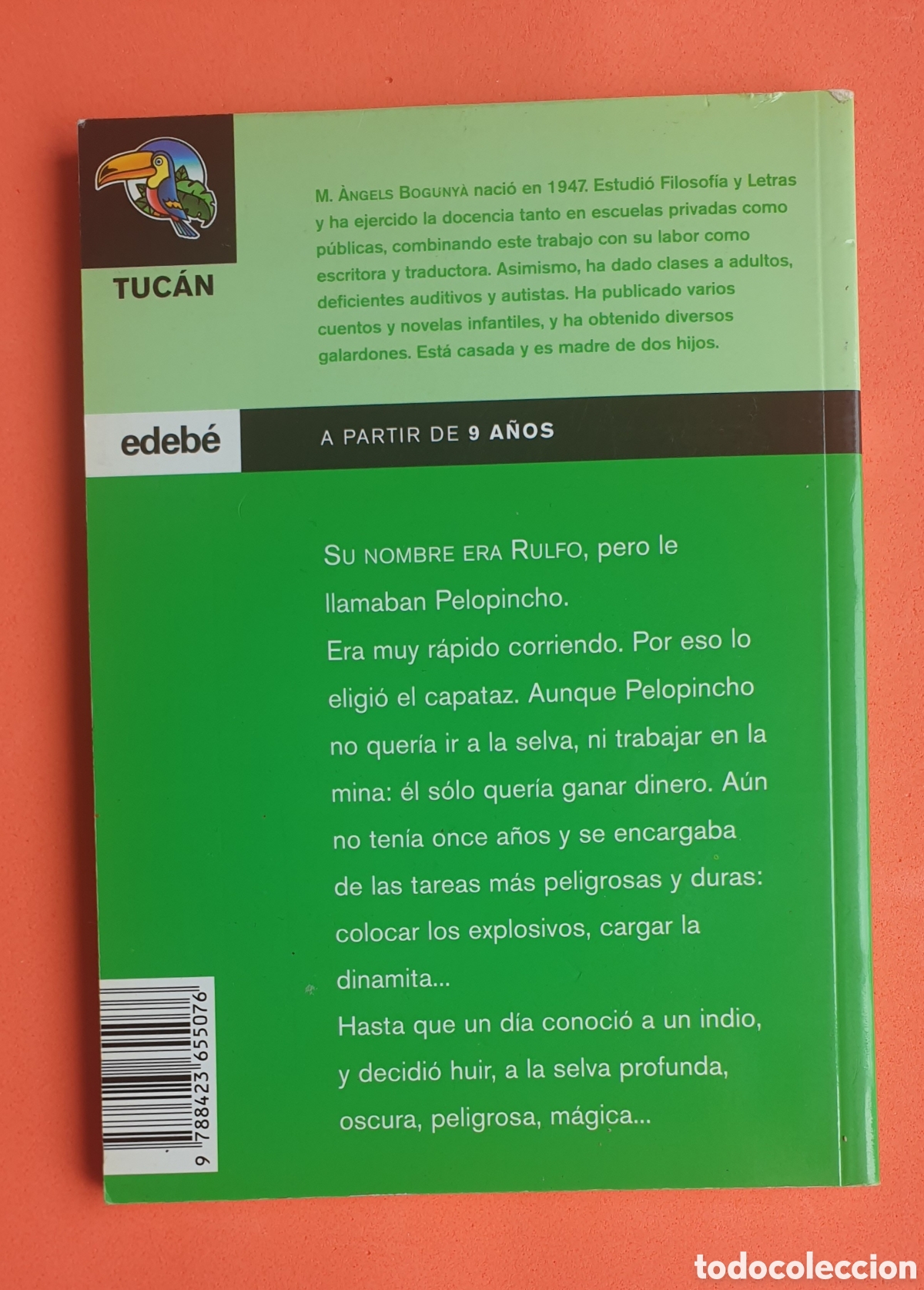 Libros: EL OJO VERDE. M. &Aacute;NGELES BOYUNYA. EDEBE - Foto 2
