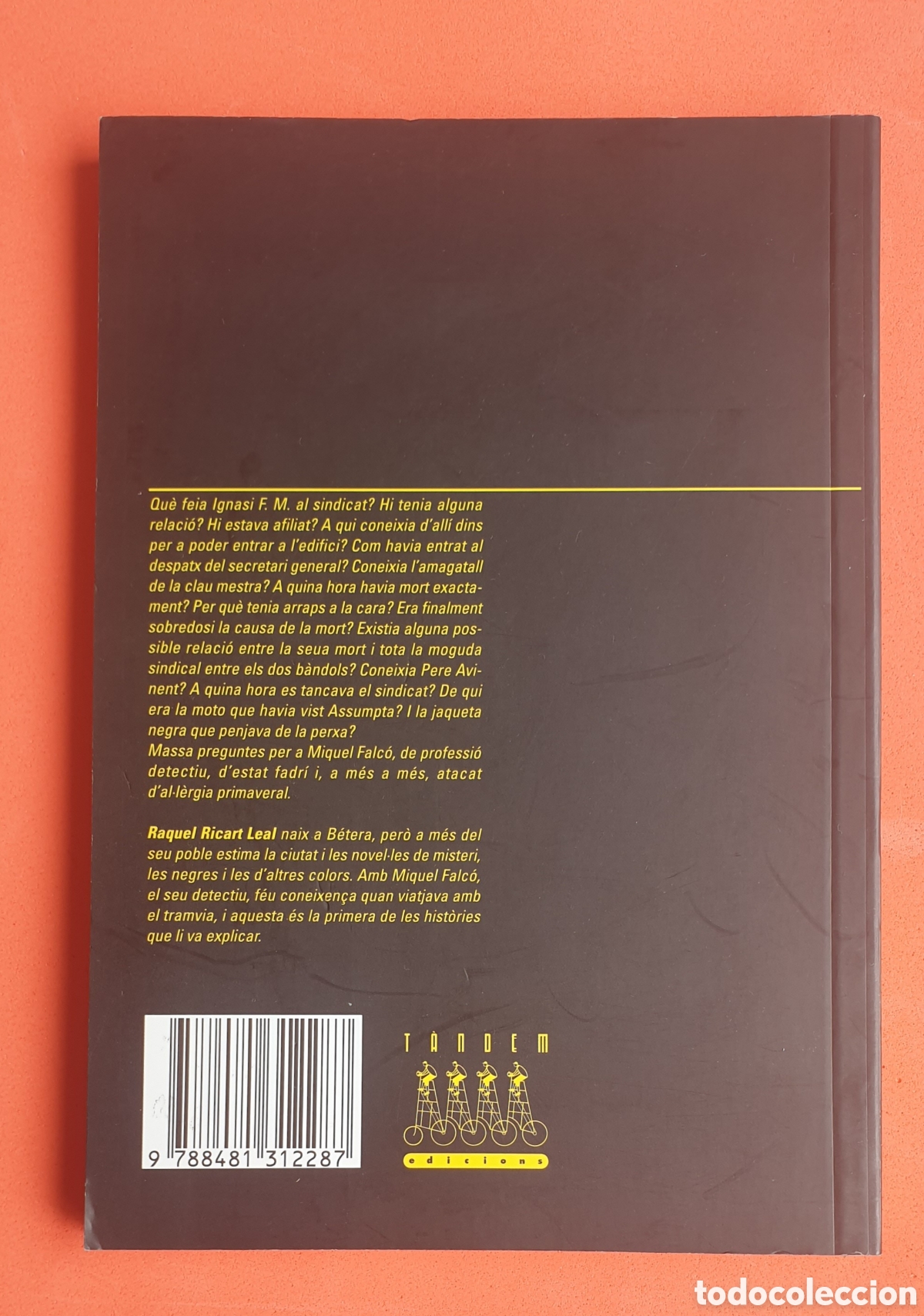 Libros: MORT AL SINDICAT. RAQUEL RICART LEAL. EDICIONES TANDEM - Foto 2