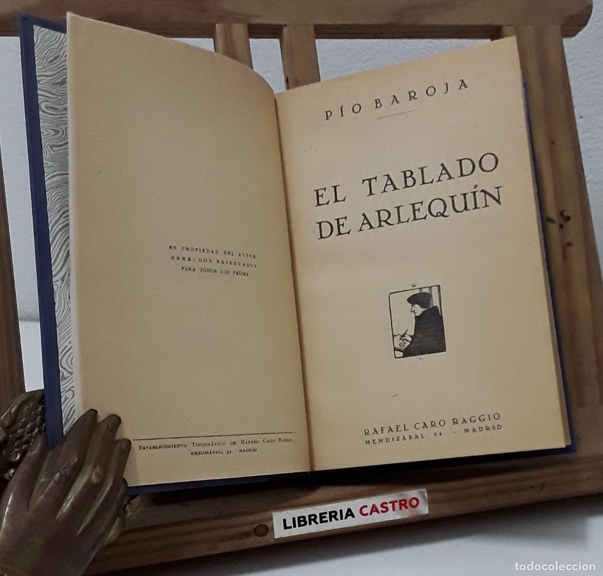 Libros: El tablado del arlequ&iacute;n - P&iacute;o Baroja. - Foto 1