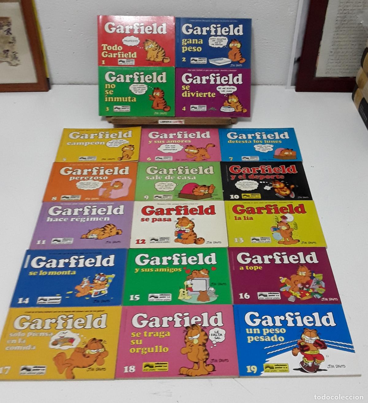 Libros: Garfield. Los primeros 19 n&uacute;meros - Jim Davis. - Foto 1