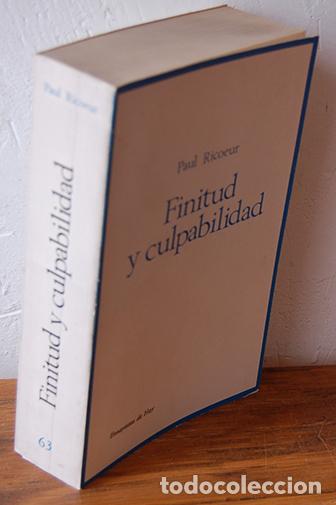 Libros: FINITUD Y CULPABILIDAD - PAUL RICOEUR - Foto 1