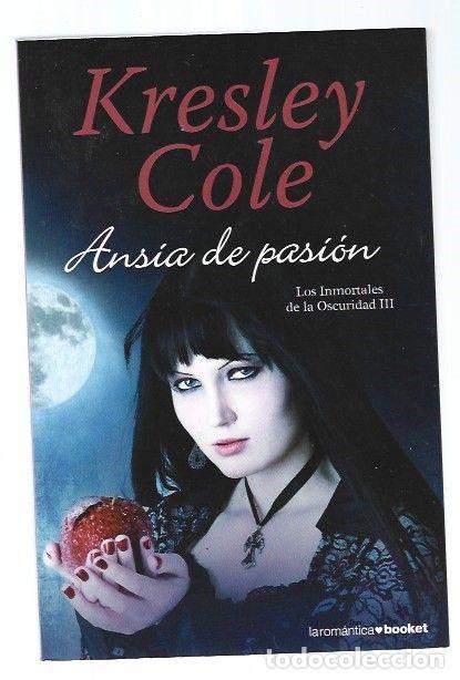 Libros: ANSIA DE PASION - COLE, KRESLEY - Foto 1